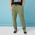 Pantalon de jogger de poche à fermeture éclair pour hommes